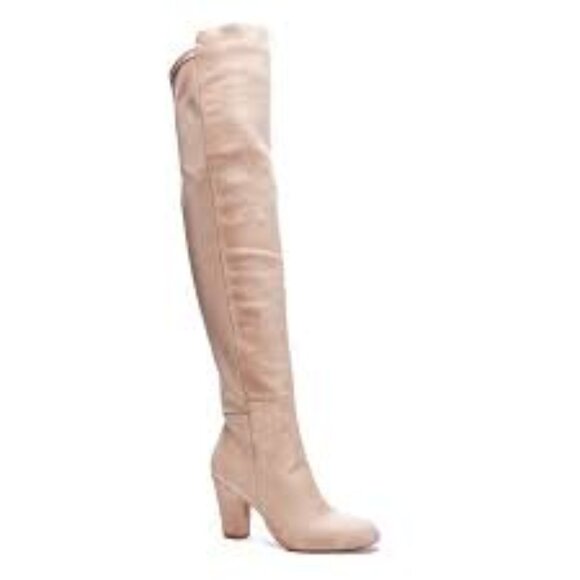 Chinese Laundry Canyons Over the Knee Boots Taupe US 7 - Picture 1 of 13